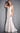Formal Dresses Beaded Long Formal Lace Fitted Mermaid Evening Dress Off White