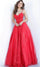 Prom Dresses Long Formal A Line Glitter Prom Dress Red