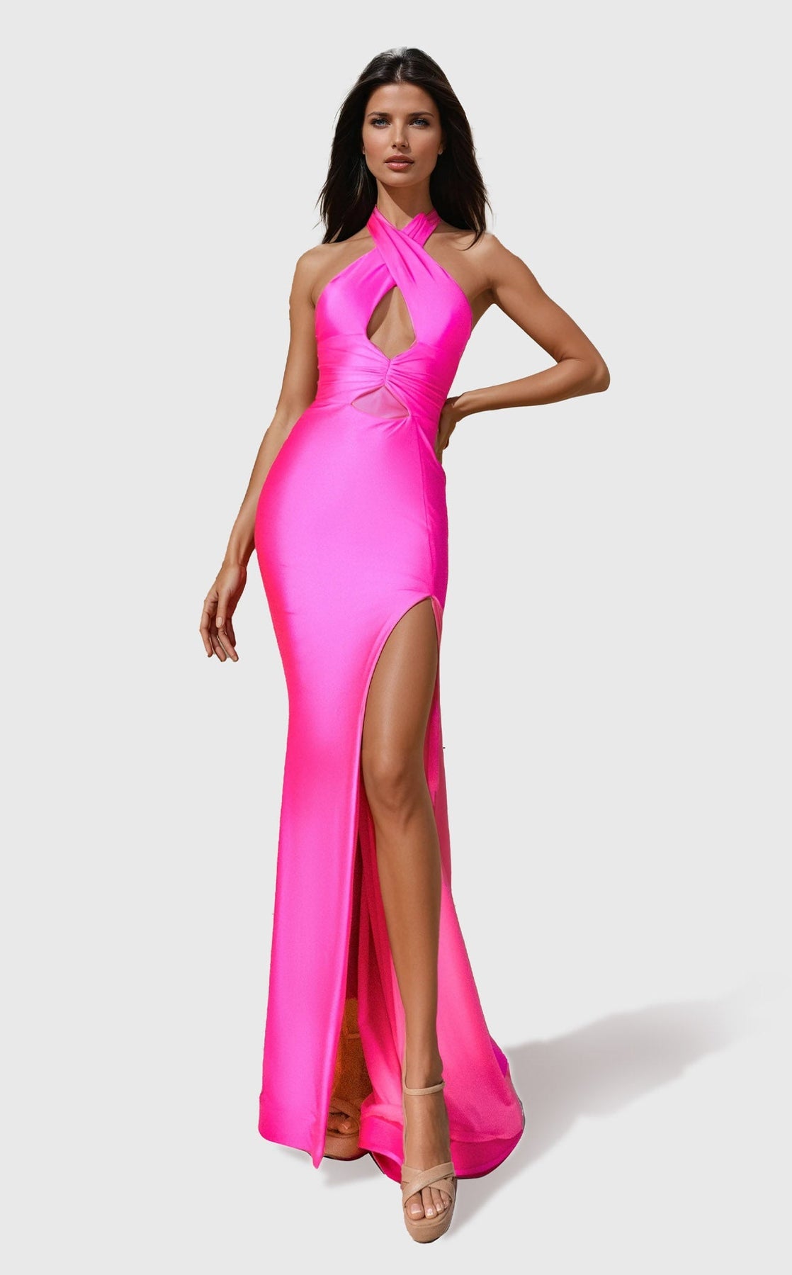 Jessica Angel 2743 Long Fitted Formal Prom Dress