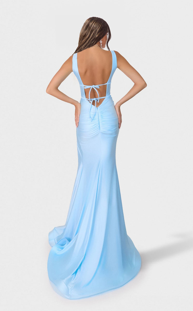 Prom Dresses Mermaid Long Formal Evening Prom Dress Blue