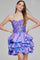 Prom Dresses Beaded Short Homecoming Girls Dresses Lilac