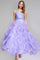 Prom Dresses Prom Ball Gown Beaded Long Girls Dresses Lilac
