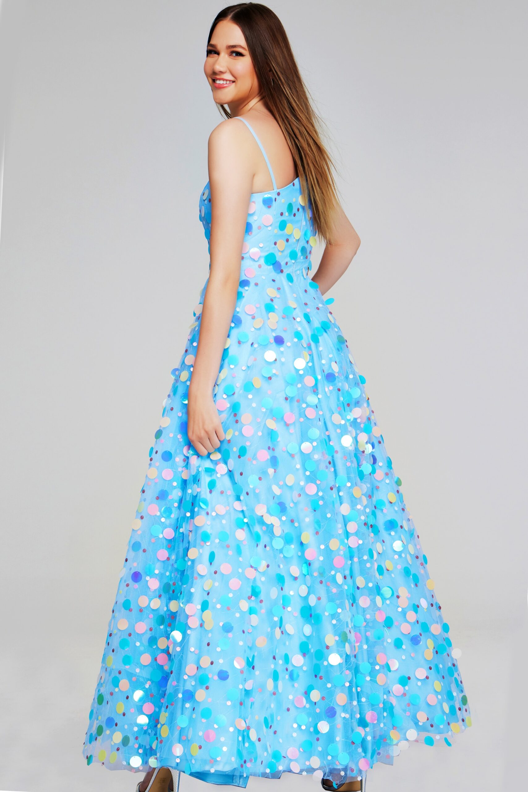 Jovani K23877 A Line Prom Long Ball Gown Girls Dresses