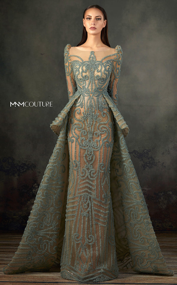 MNM Couture K3715 Aqua 0 Sale
