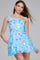 Cocktail Dresses Homecoming Short Print Sequin Girls Dresses Multi