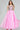 Prom Dresses Prom Beaded Long Ball Gown A Line Girls Dresses Hot Pink