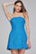 Cocktail Dresses Homecoming A Line Metallic Sequin Short Girls Dresses Ocean