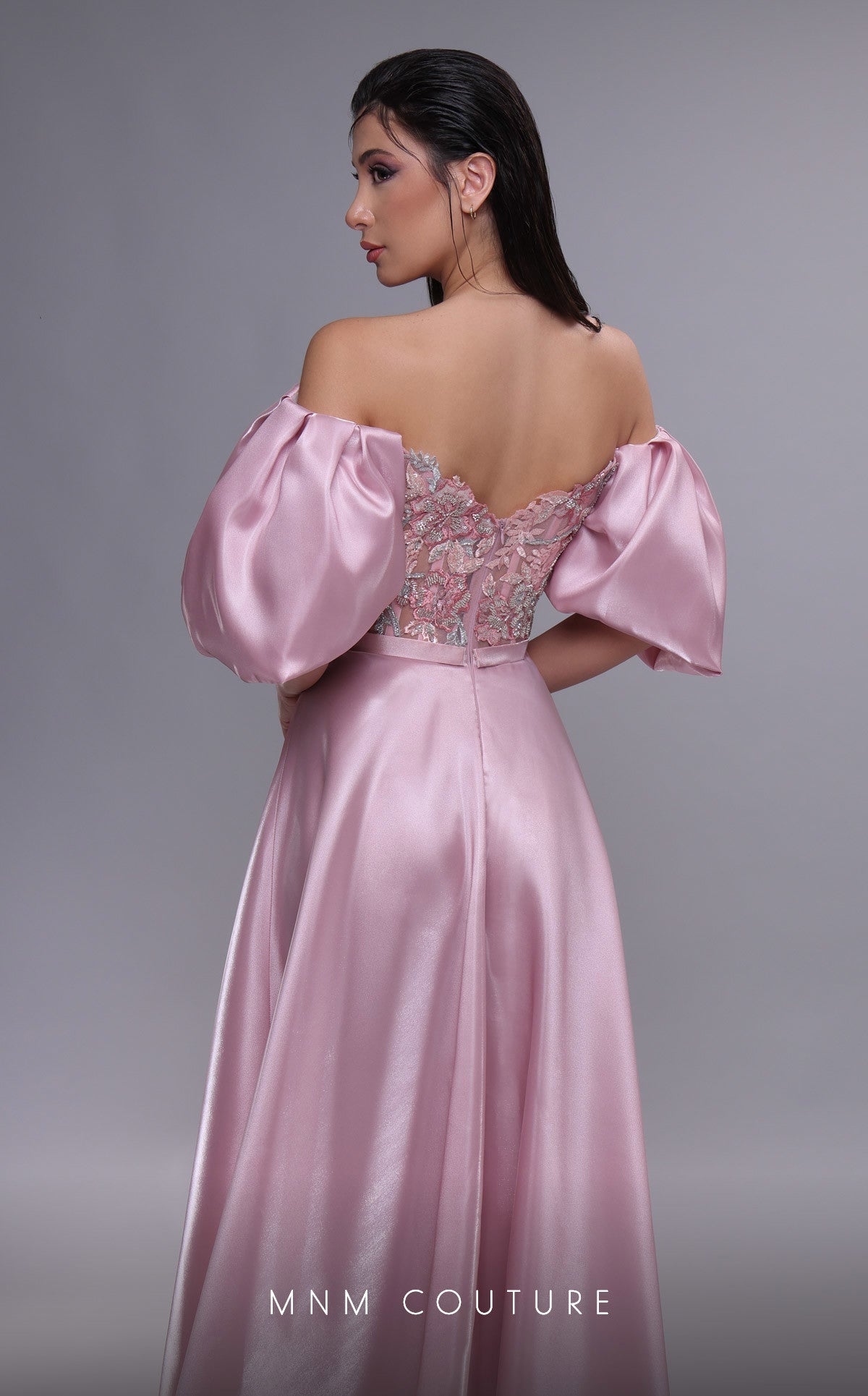 MNM Couture K4094 Ruffle Long Formal Evening Dress