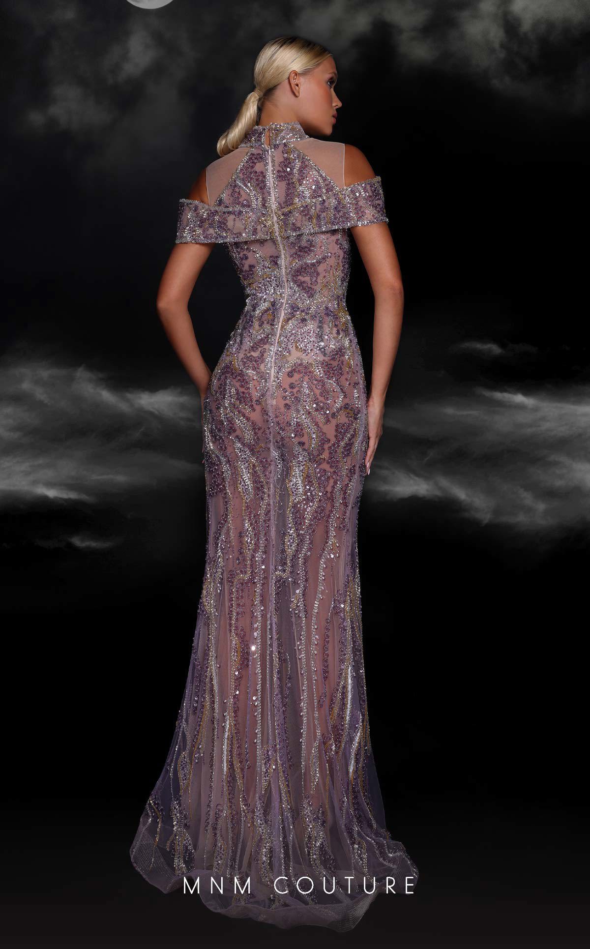 MNM Couture K4103 Beaded Formal Long Fitted Evening Dress
