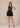 Cocktail Dresses Short  A Line Tiered Cocktail Dress Black