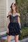 Cocktail Dresses Short A Line Sequin Cocktail Dress Black