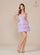 Cocktail Dresses Short A Line Sequin Cocktail Dress Lilac