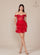 Cocktail Dresses Short A Line Sequin Cocktail Dress Red