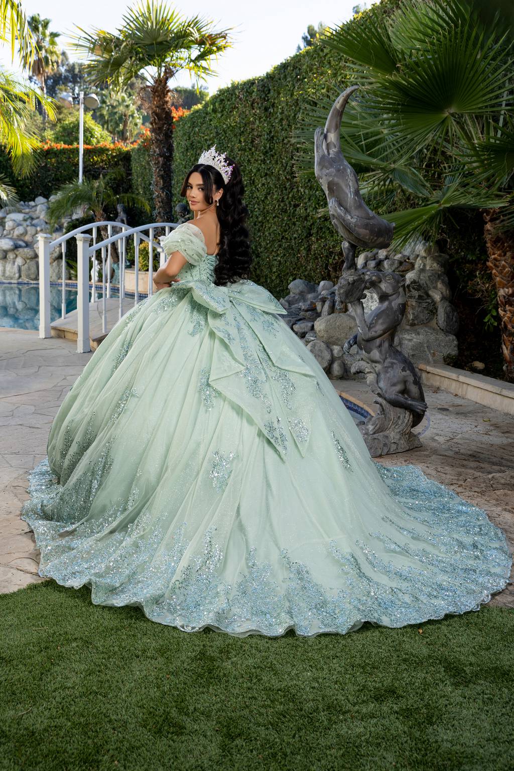 Sweetheart Tulle Quinceañera Ball Gown by May Queen – The Dress Outlet