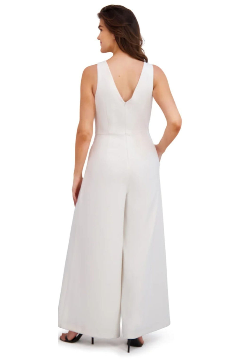 London Times Empire Waist Fit & Flare Midi Dress T10174M