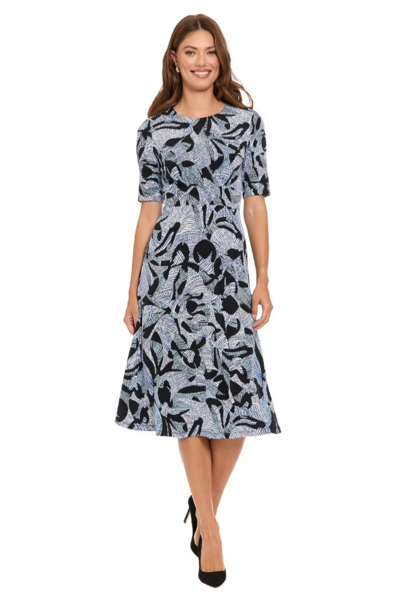 London Times Dress T10256M