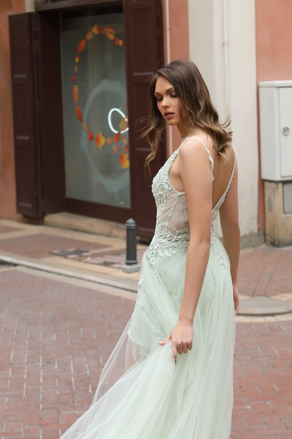 Modessa Couture M19021 Long Prom Formal A Line Dress