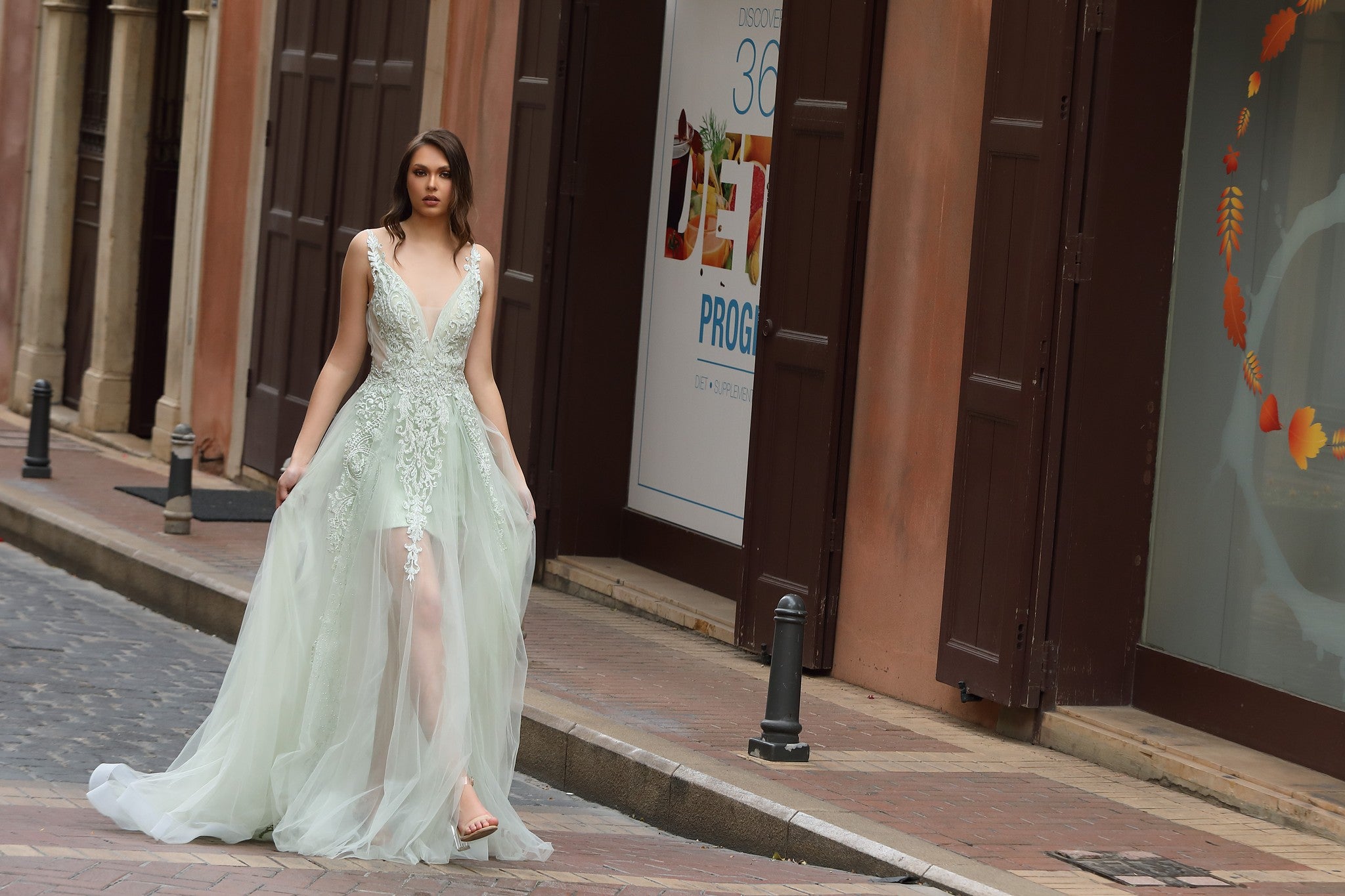Prom Dresses Long Prom Formal A Line Dress Green