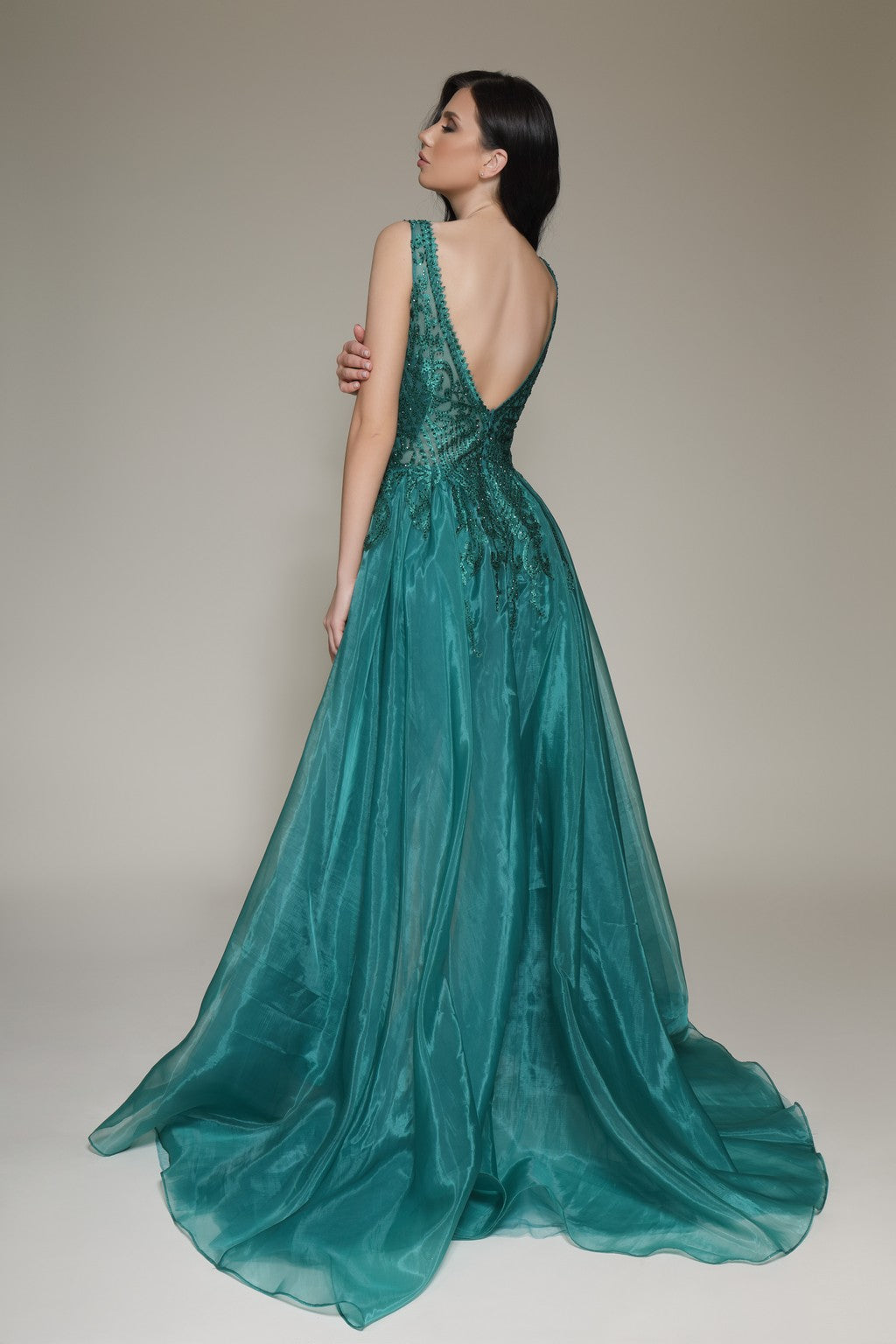 Modessa Couture M19034 Long Fitted Formal Jumpsuit