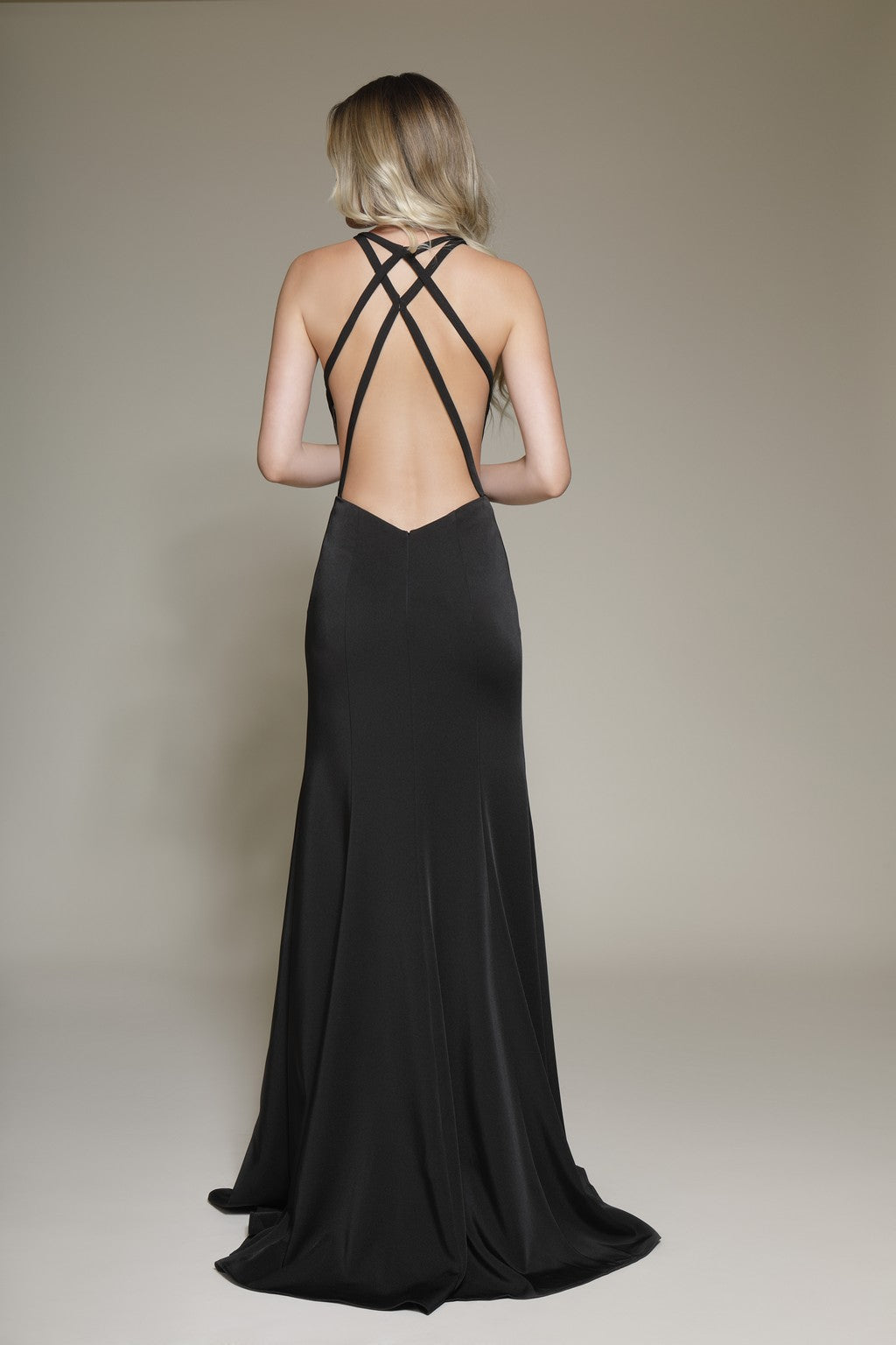 Modessa Couture M19045 Long Prom High Slit Formal Evening Dress