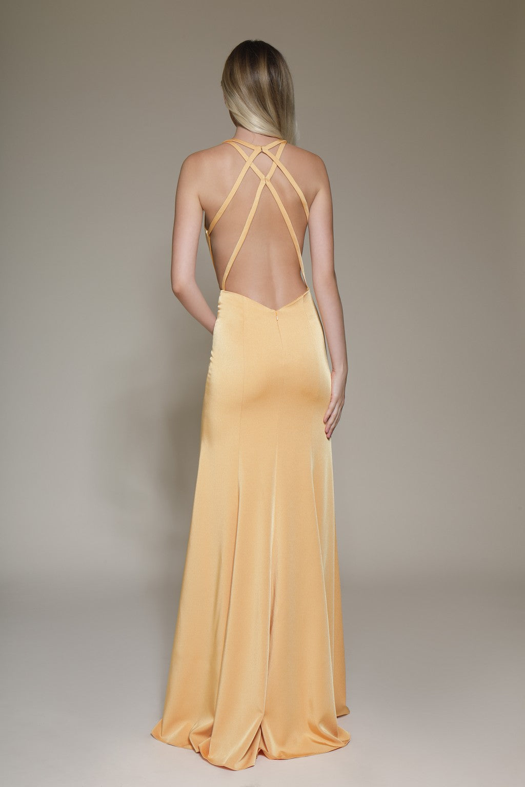 Modessa Couture M19045 Long Prom High Slit Formal Evening Dress