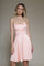 Cocktail Dresses Homecoming Short Cocktail A Line Dress Pink