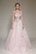 Formal Dresses A Line Long Formal Evening Dress Blush