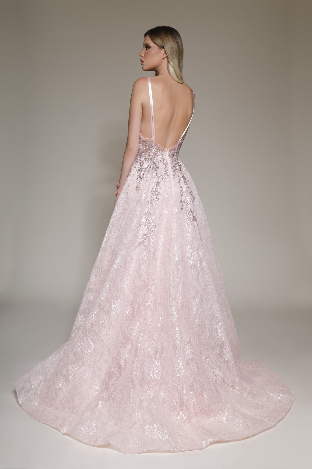 Modessa Couture M19055 A Line Long Formal Evening Dress