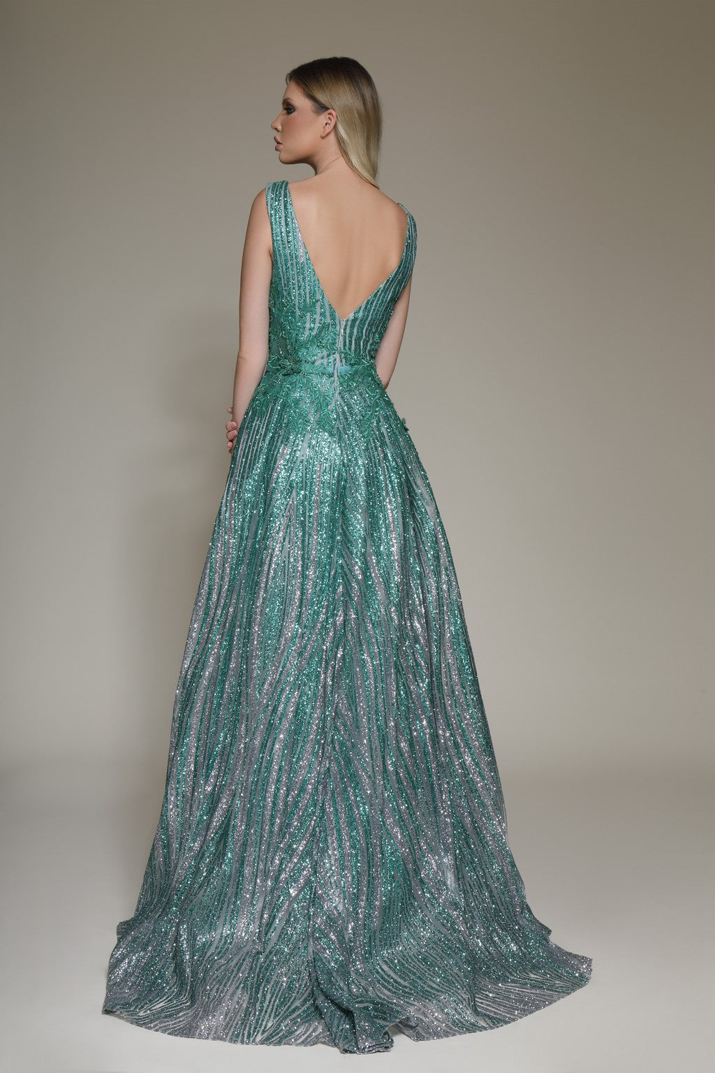 Modessa Couture M19092 Formal Long Evening Dress
