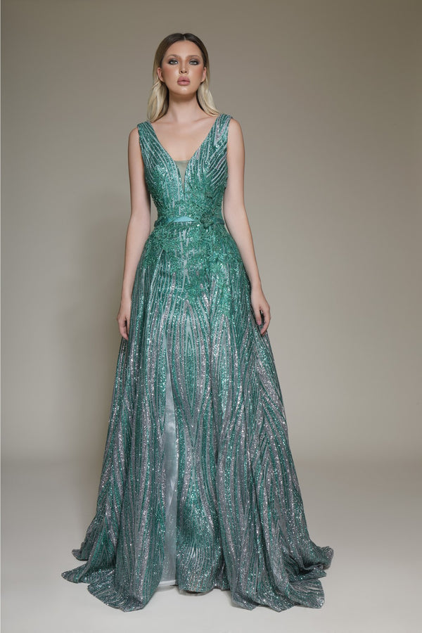 Modessa Couture M19092 Formal Long Evening Dress