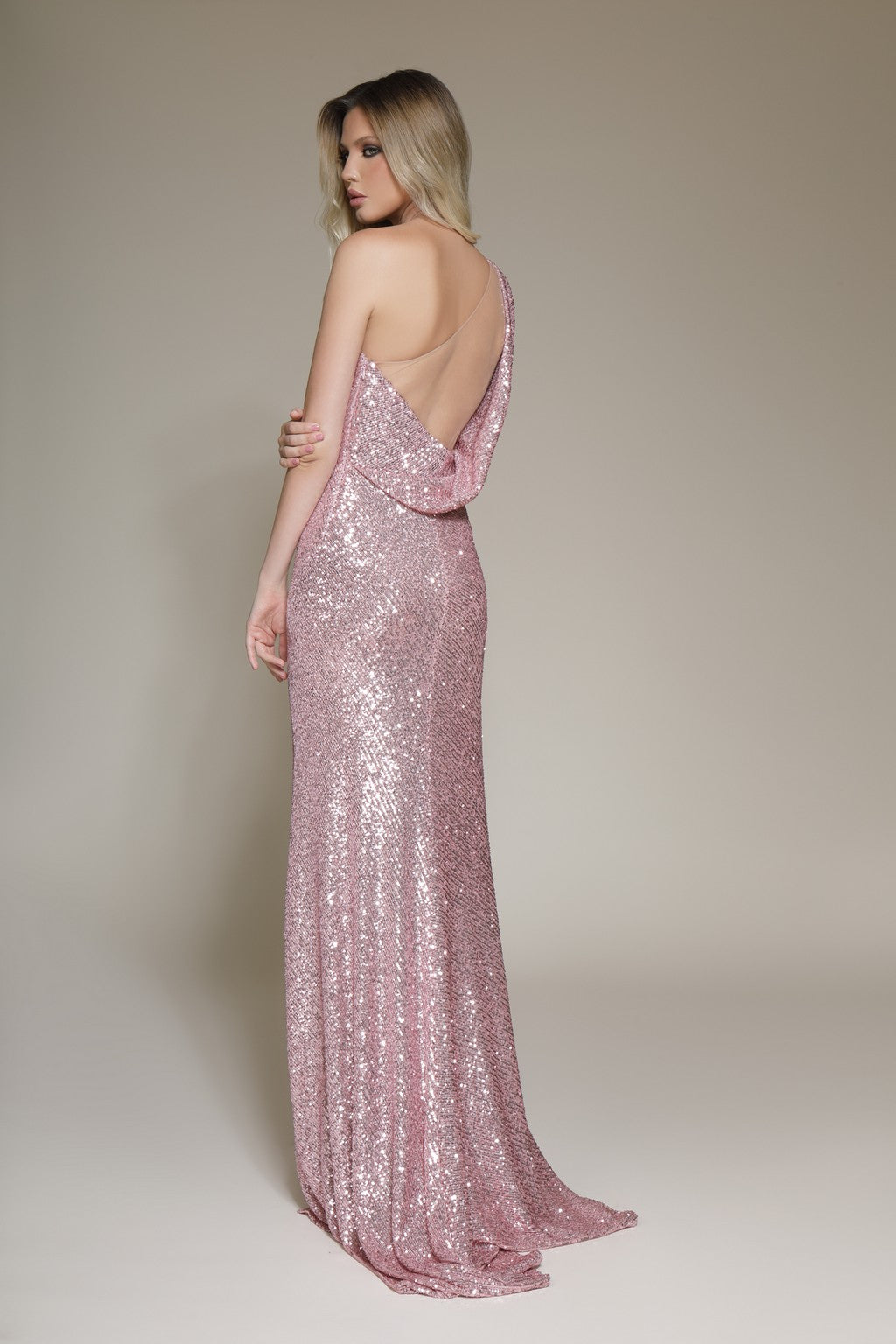 Modessa Couture M19113 Prom Long Fitted Slit Formal Evening Dress