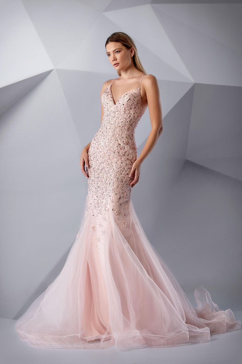 Modessa Couture M20203 Long Prom Formal Mermaid Dress