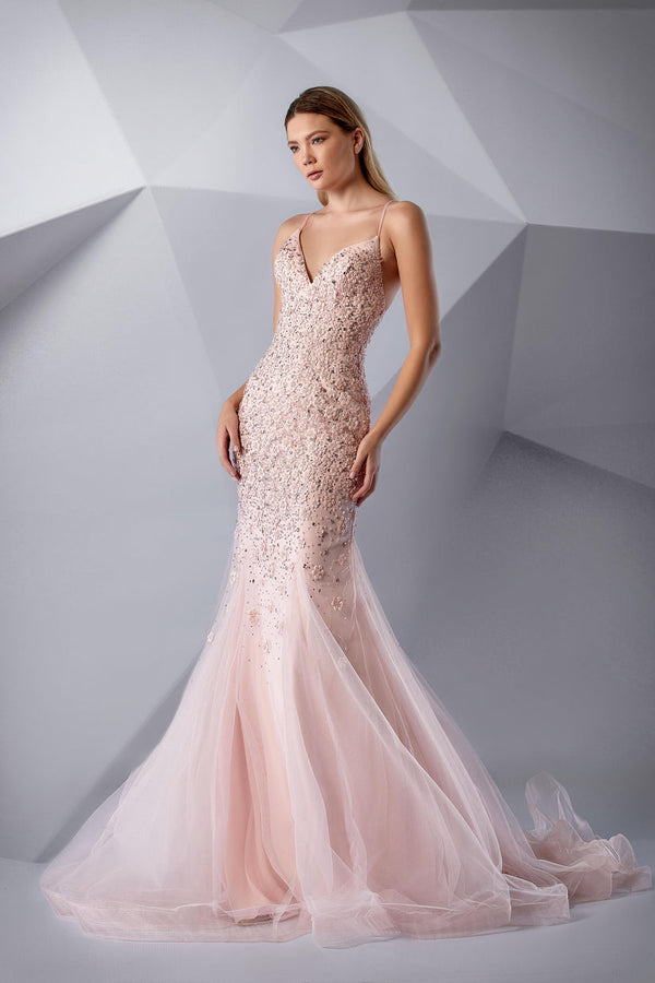 Modessa Couture M20203 Long Prom Formal Mermaid Dress