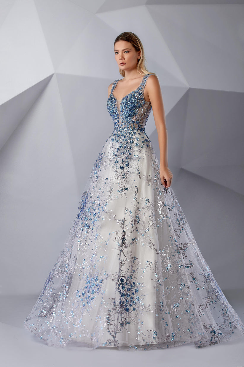 Formal Dresses Long Formal Evening Dress Chateau Gray