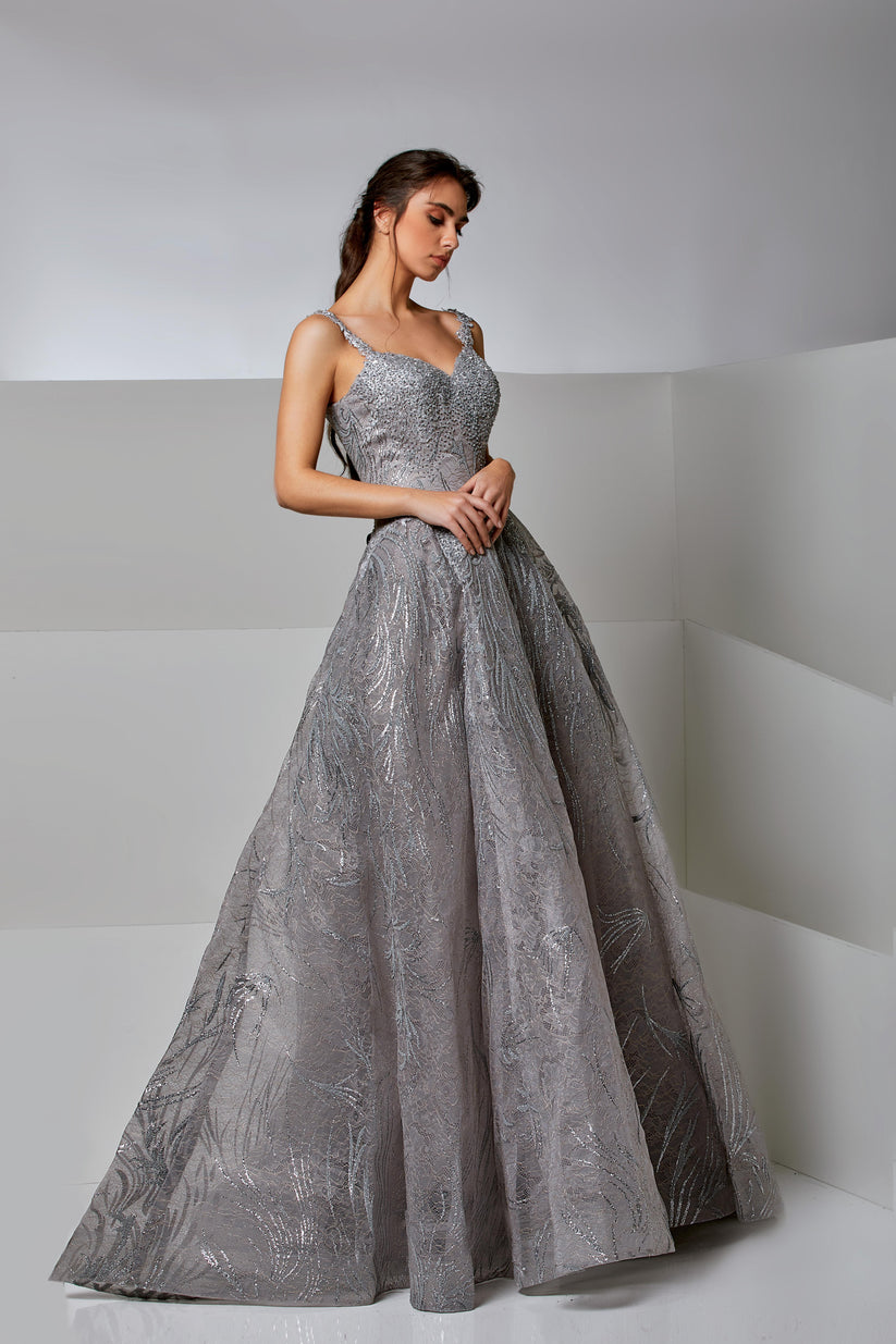 Modessa Couture M20230 Long Formal Evening A Line Dress