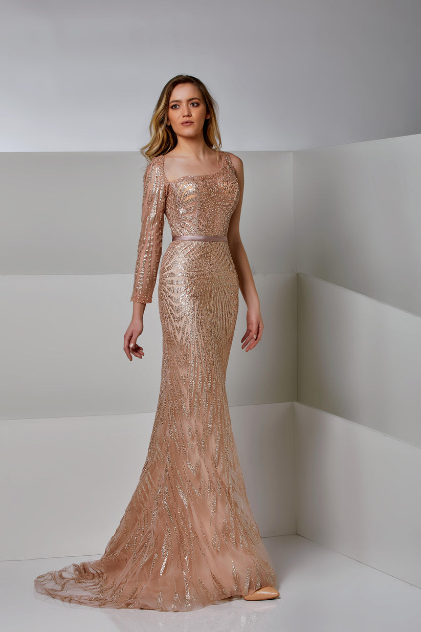 Modessa Couture M20250 Mermaid Long Formal Evening Dress