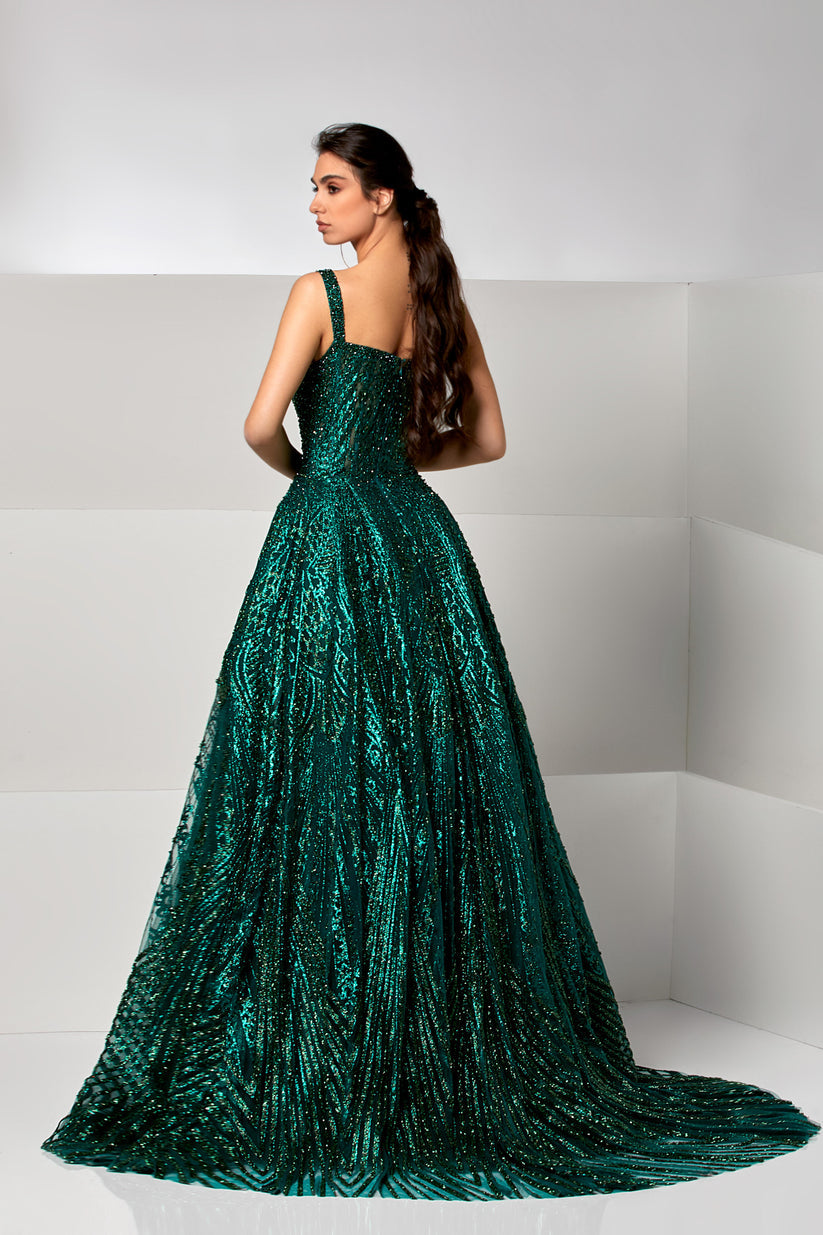 Modessa Couture M20255 Mermaid Long Formal Prom Sequin Dress