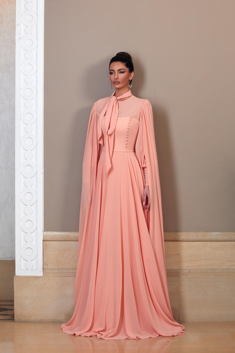 Modessa Couture M20258 A Line Long Evening Formal Dress