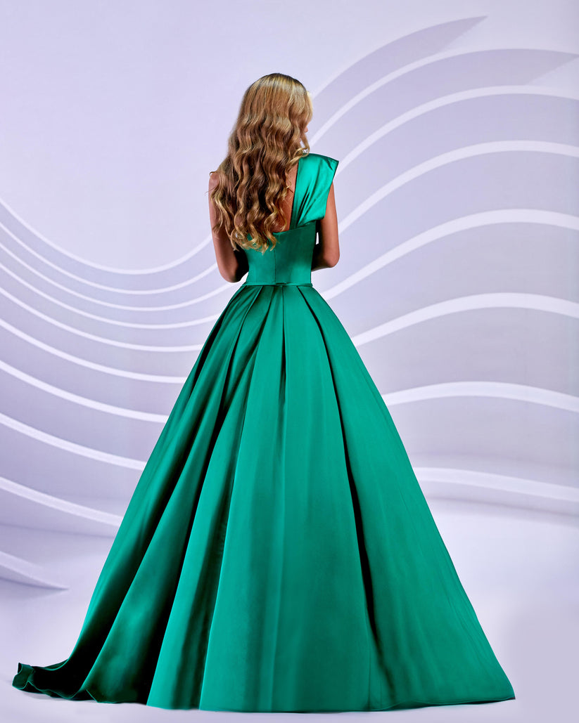 Modessa Couture M20304 Formal Long Prom Pleated Dress