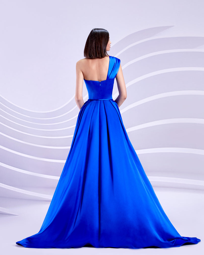 Modessa Couture M20304 Formal Long Prom Pleated Dress