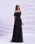 Prom Dresses Formal Fitted Mermaid Long Prom Dress Black