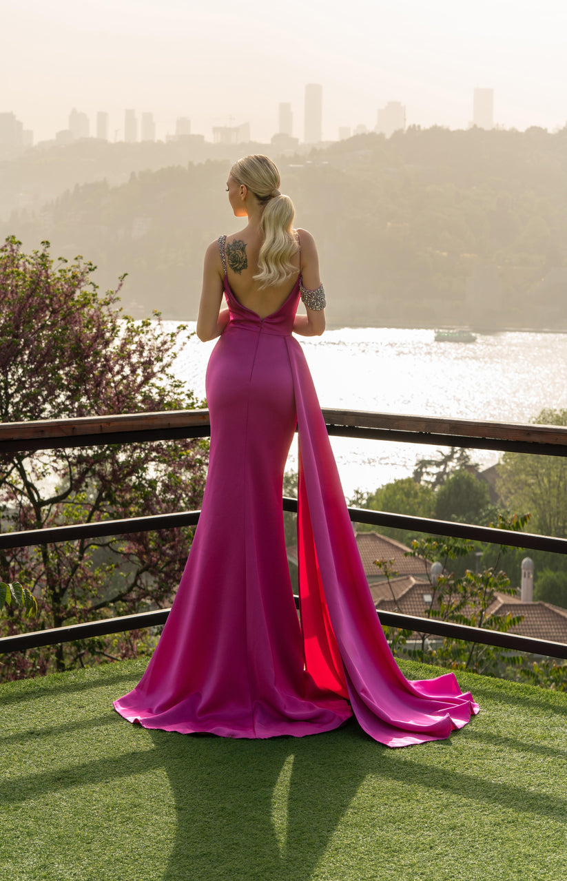 Modessa Couture M20308 Formal Fitted Mermaid Long Prom Dress