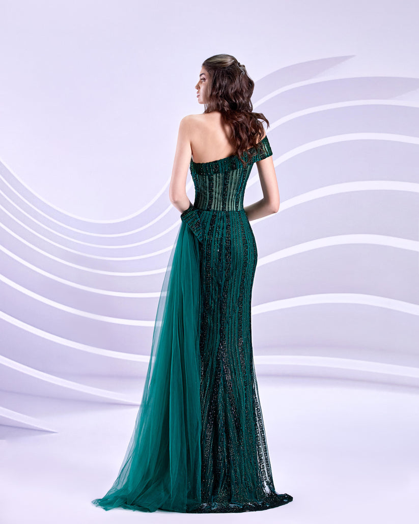 Modessa Couture M20311 Long Formal Fitted Mermaid Prom Dress