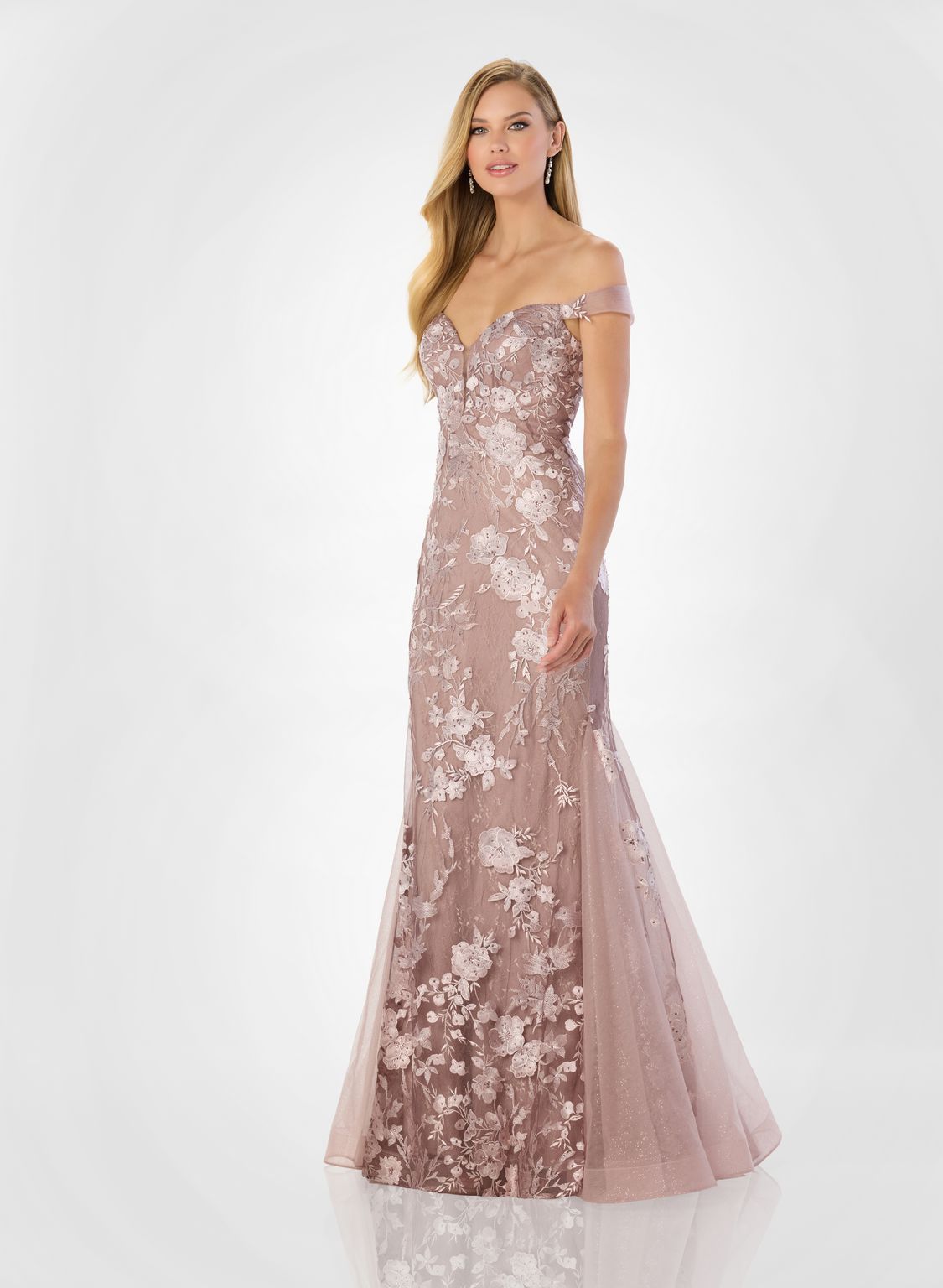 Montage M2231 Long Glitter Formal Mermaid Evening Dress