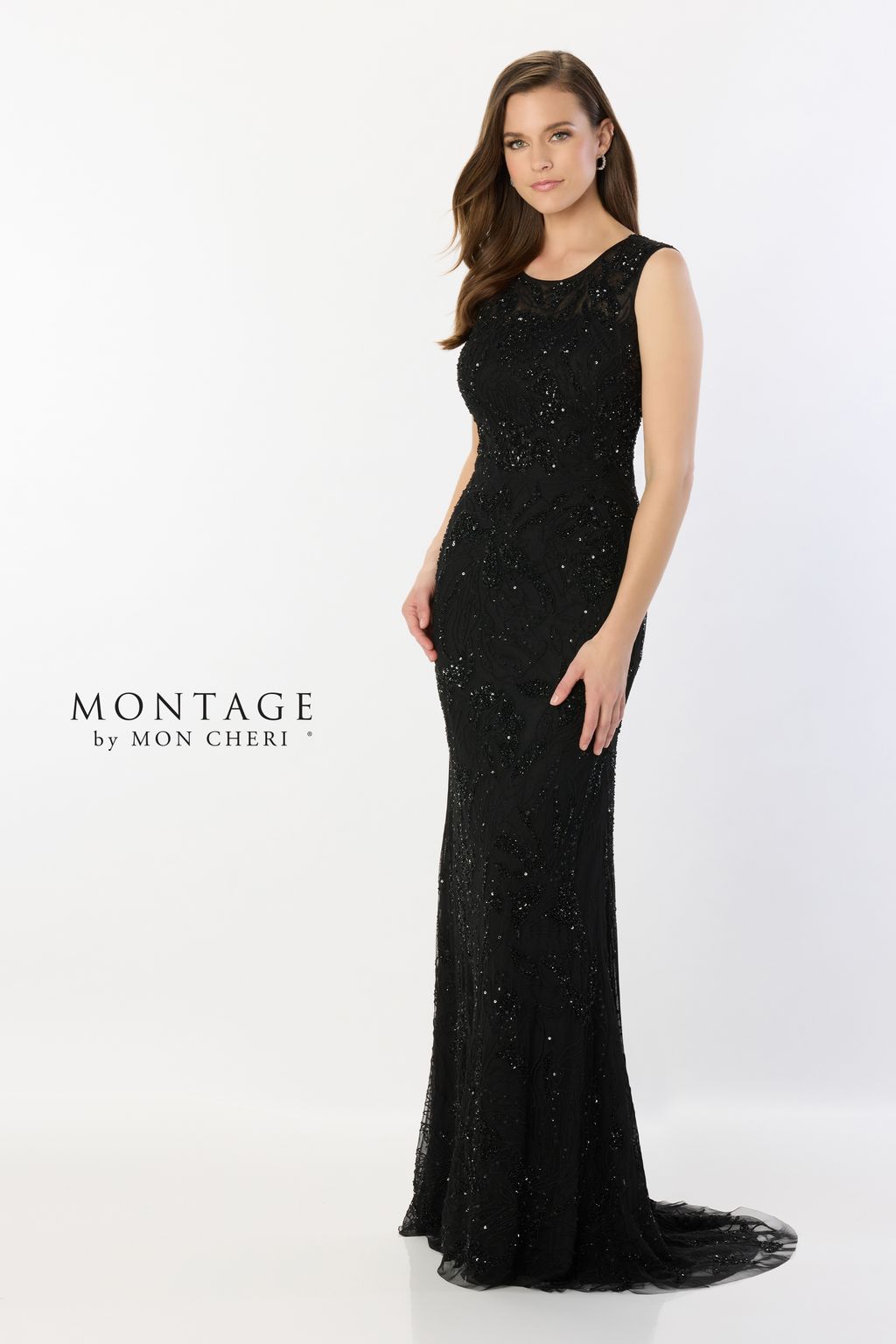Montage M2239 Formal Long Sequin Evening Dress