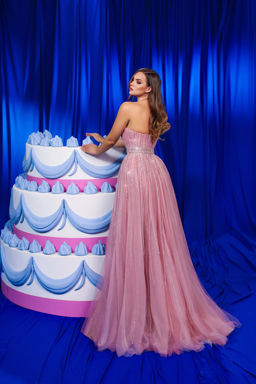 Modessa Couture M24625 Prom Formal Long A Line Evening Dress