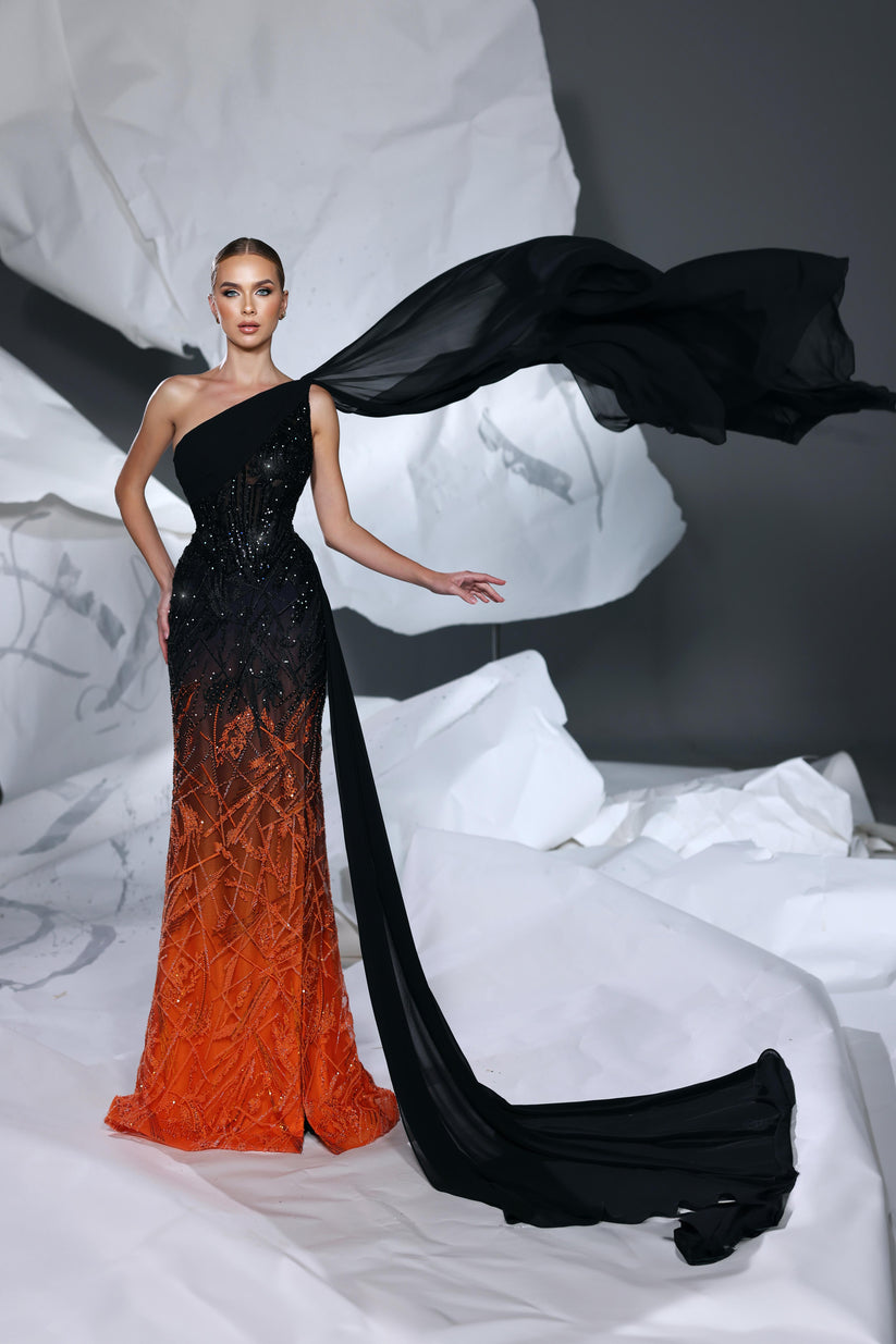 Modessa Couture M24634 Prom Long Fitted Formal Dress