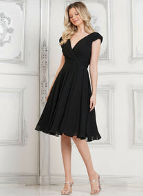 Marsoni M286S Short Formal Sequin Knee Length Dress