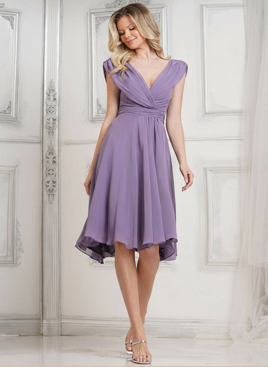 Cocktail Dresses Cocktail Short Knee Length Dress  Wisteria