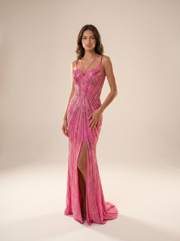 Sweetheart Floor-Length Tulle Prom Mermaid Dress Modessa Couture 26724